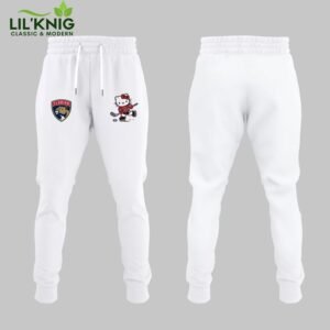 Florida Panthers x Hello Kitty White Sweatshirt 2025