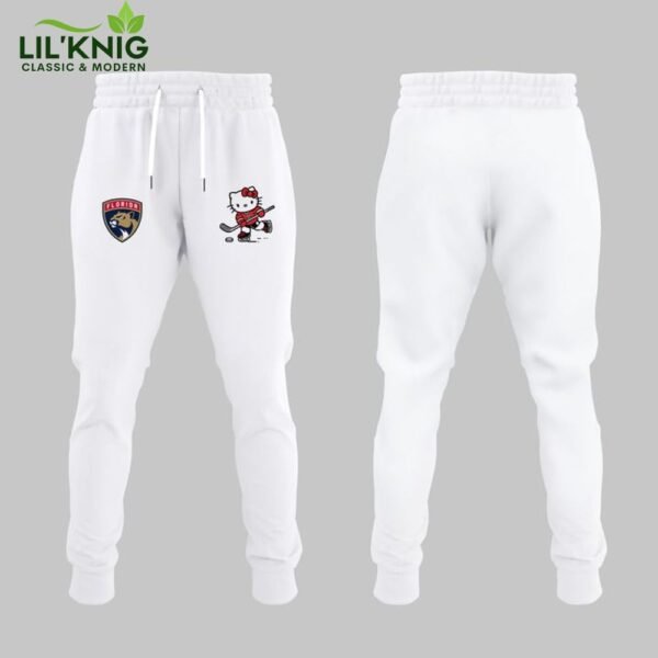 Florida Panthers x Hello Kitty White Sweatshirt 2025