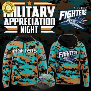 Frisco Fighters Military Nights Hoodie 2025 – Indoor Football League Apparel