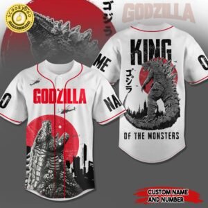 Godzilla King Of The Monsters Custom Jersey – Premium Monster Fan Gear
