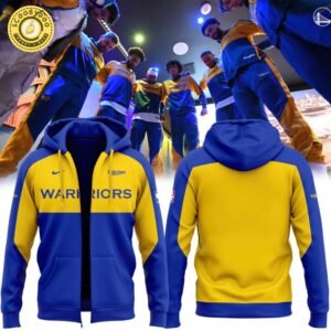 Golden State Warriors 2025 Uniform Zip Hoodie – NBA Fan Apparel