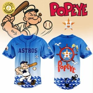 Houston Astros MLB x Popeye Jersey Editions Limited 2025