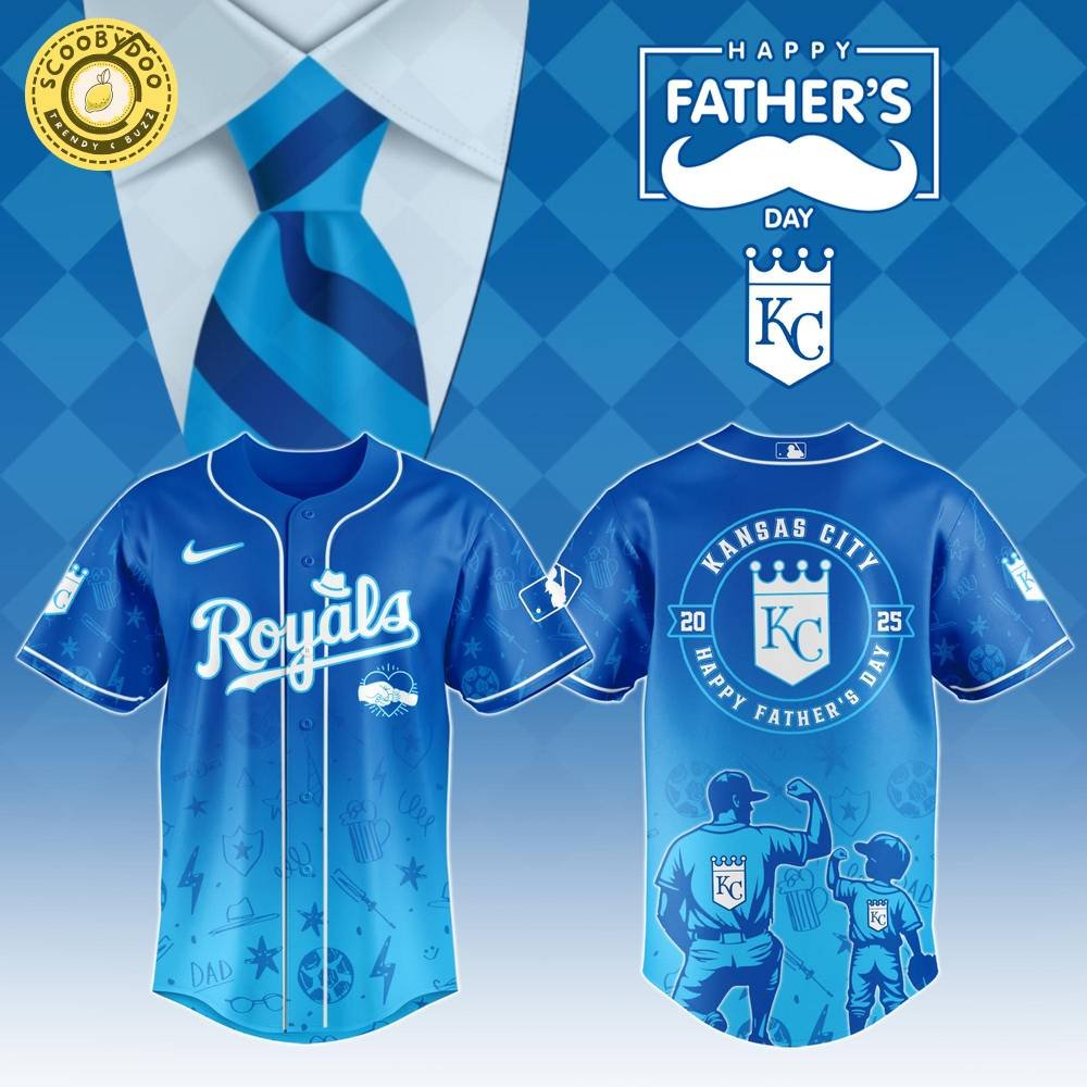 Kansas City Royals 2025 Father’s Day Jersey – Baseball Gift Jersey Kansas City Royals 2025 Father’s Day Jersey – Baseball Gift Jersey