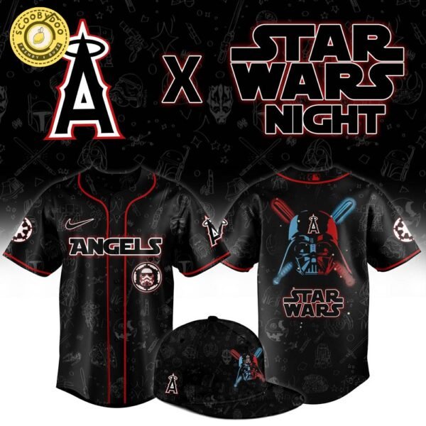 LA Angels Star Wars Night 2025 Jersey – MLB x Galaxy Edition