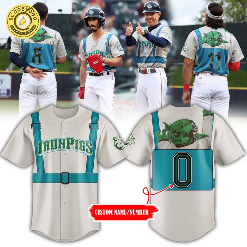 Lehigh Valley IronPigs Star Wars Night 2025 Jersey Lehigh Valley IronPigs Star Wars Night 2025 Jersey