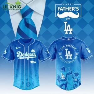 Los Angeles Dodgers 2025 Father’s Day Jersey – Limited MLB Baseball Shirt