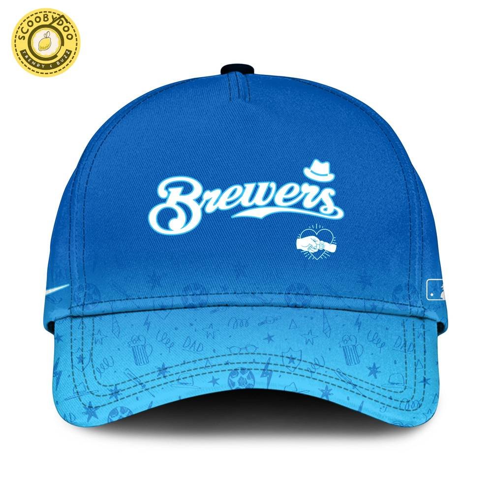 Milwaukee Brewers 2025 Father’s Day Hoodie – Baseball Team Edition Milwaukee Brewers 2025 Father’s Day Hoodie – Baseball Team Edition