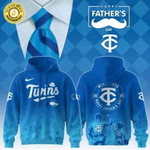 Minnesota Twins 2025 Father’s Day Hoodie – Baseball Fan Hoodie