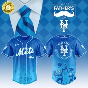 New York Mets 2025 Father’s Day Jersey – Official MLB Fan Edition
