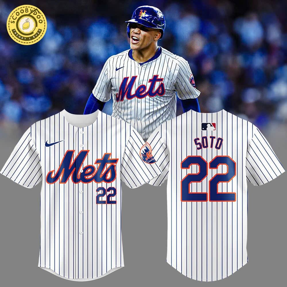 New York Mets Juan Soto White Baseball jersey New York Mets Juan Soto White Baseball jersey
