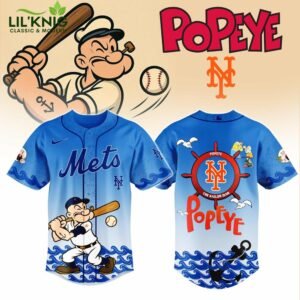 New York Mets MLB x Popeye Jersey Editions Limited 2025