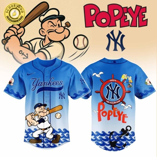 New York Yankees MLB x Popeye Jersey Editions Limited 2025