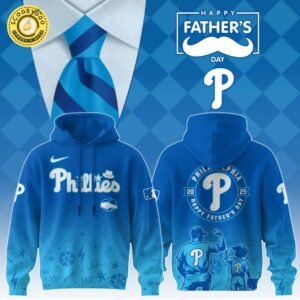 Philadelphia Phillies 2025 Father’s Day Hoodie – Baseball Dad Gift