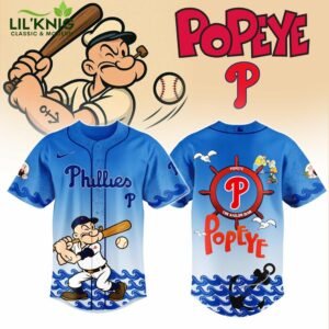 Philadelphia Phillies MLB x Popeye Jersey Editions Limited 2025