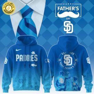 San Diego Padres 2025 Father’s Day Hoodie – Limited Edition MLB Hoodie
