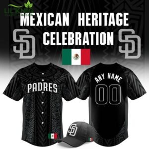 San Diego Padres x 2025 Mexican Heritage Celebration Baseball Jersey