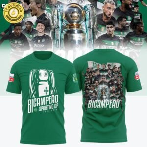 Sporting Clube de Portugal 2025 Champions Green Fan Shirt