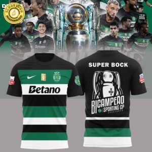 Sporting Clube de Portugal 2025 Champions T-Shirt – Official Fan Gear