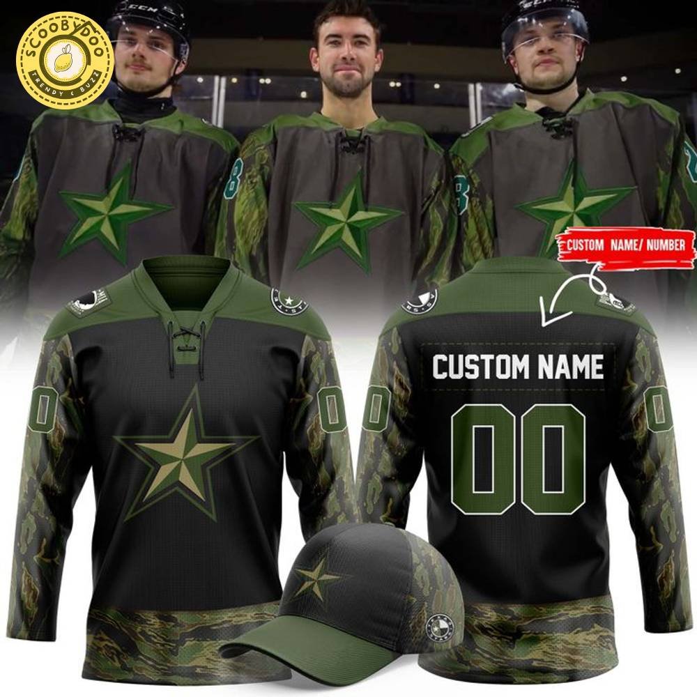 Texas Stars 2025 Military Appreciation jerseys Texas Stars 2025 Military Appreciation jerseys