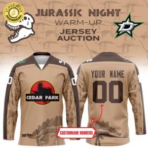Texas Stars Jurassic Night jersey