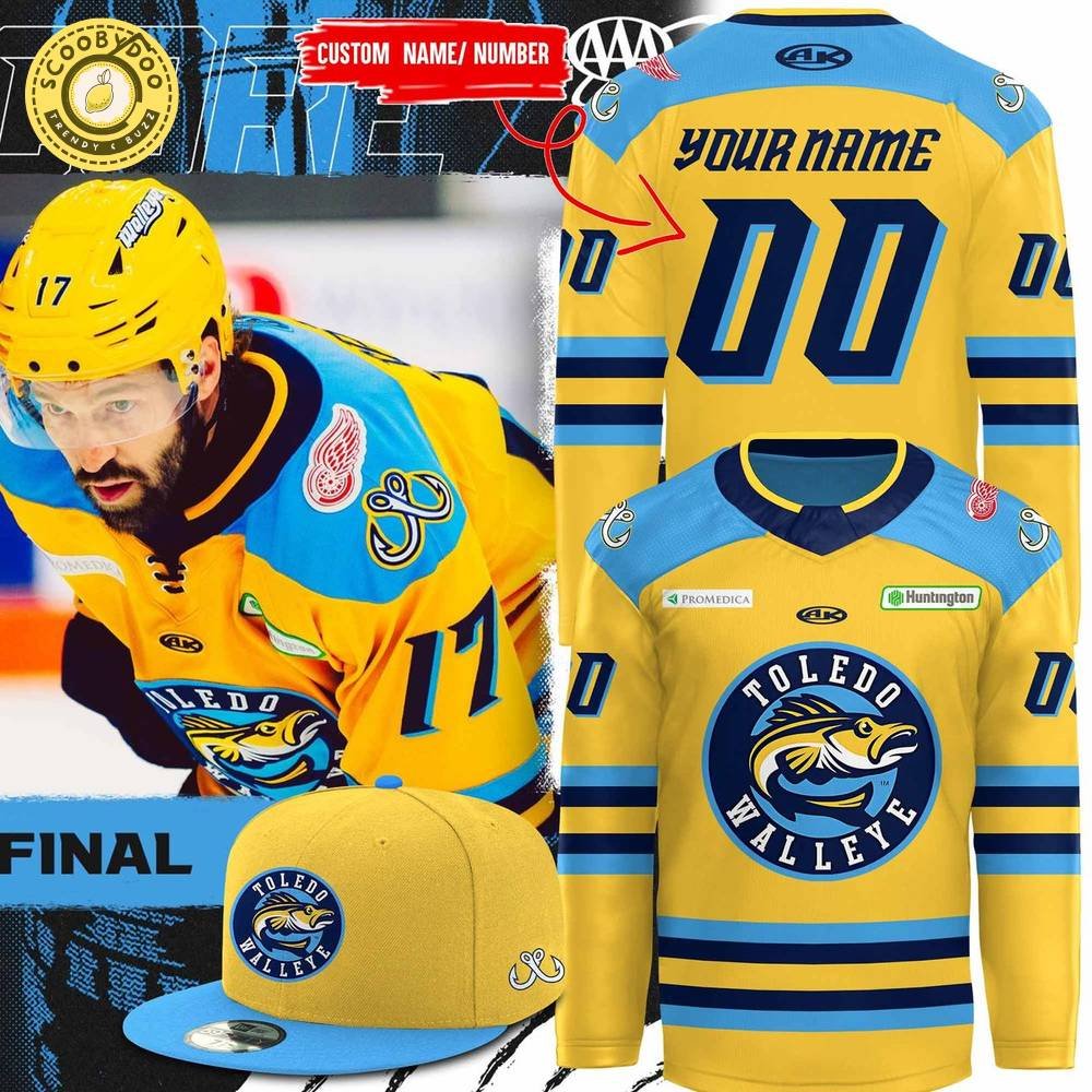 Toledo Walleye Jersey 2025 Toledo Walleye Jersey 2025