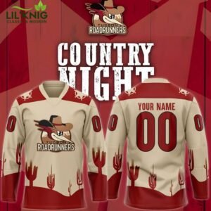 Tucson Roadrunners Country Night Limited Edition Hockey jersey 2025