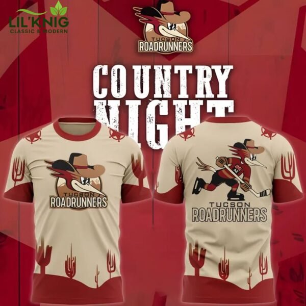 Tucson Roadrunners Country Night Limited Edition T-Shirt 2025
