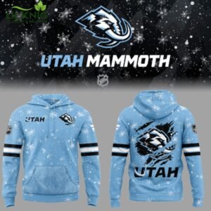 Utah Mammoth x Uniform New 2025 Blue Hoodie