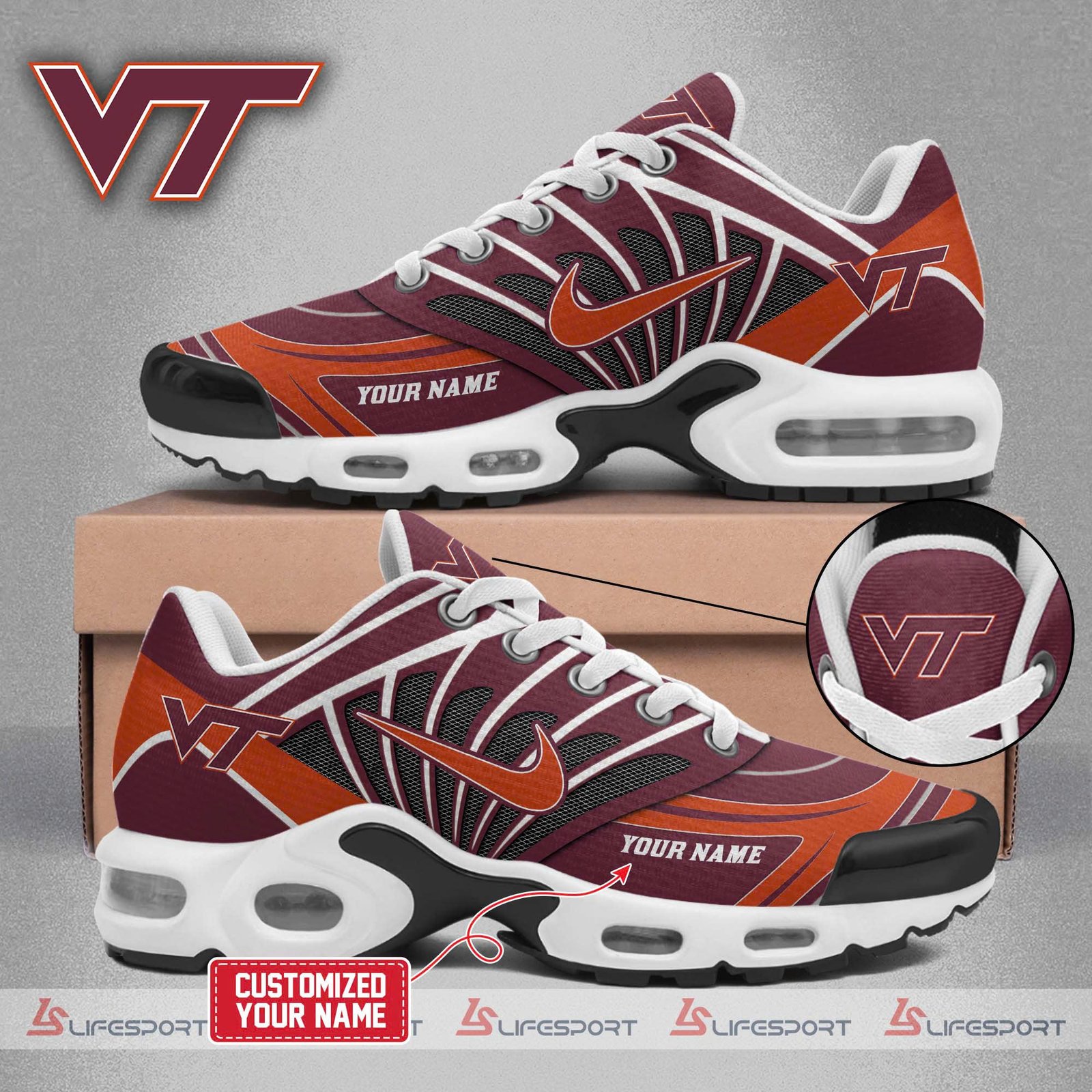 Virginia Tech 2025 TN Shoes Virginia Tech 2025 TN Shoes