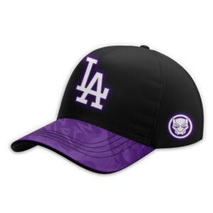 Los Angeles Dodgers x Black Panther Avengers Combo Baseball Jersey
