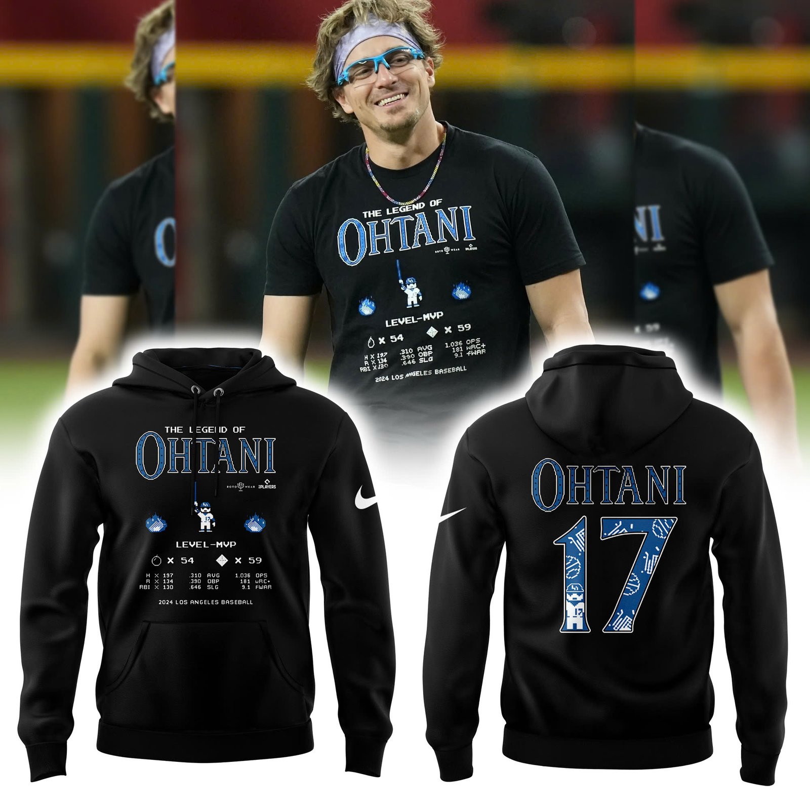 Los Angeles Dodgers x Ohtani Black Hoodie Hot Edition 2025 Los Angeles Dodgers x Ohtani Black Hoodie Hot Edition 2025