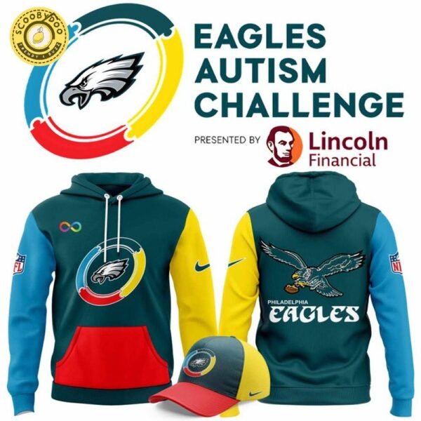 2025 Eagles Autism Day Limited Hoodi