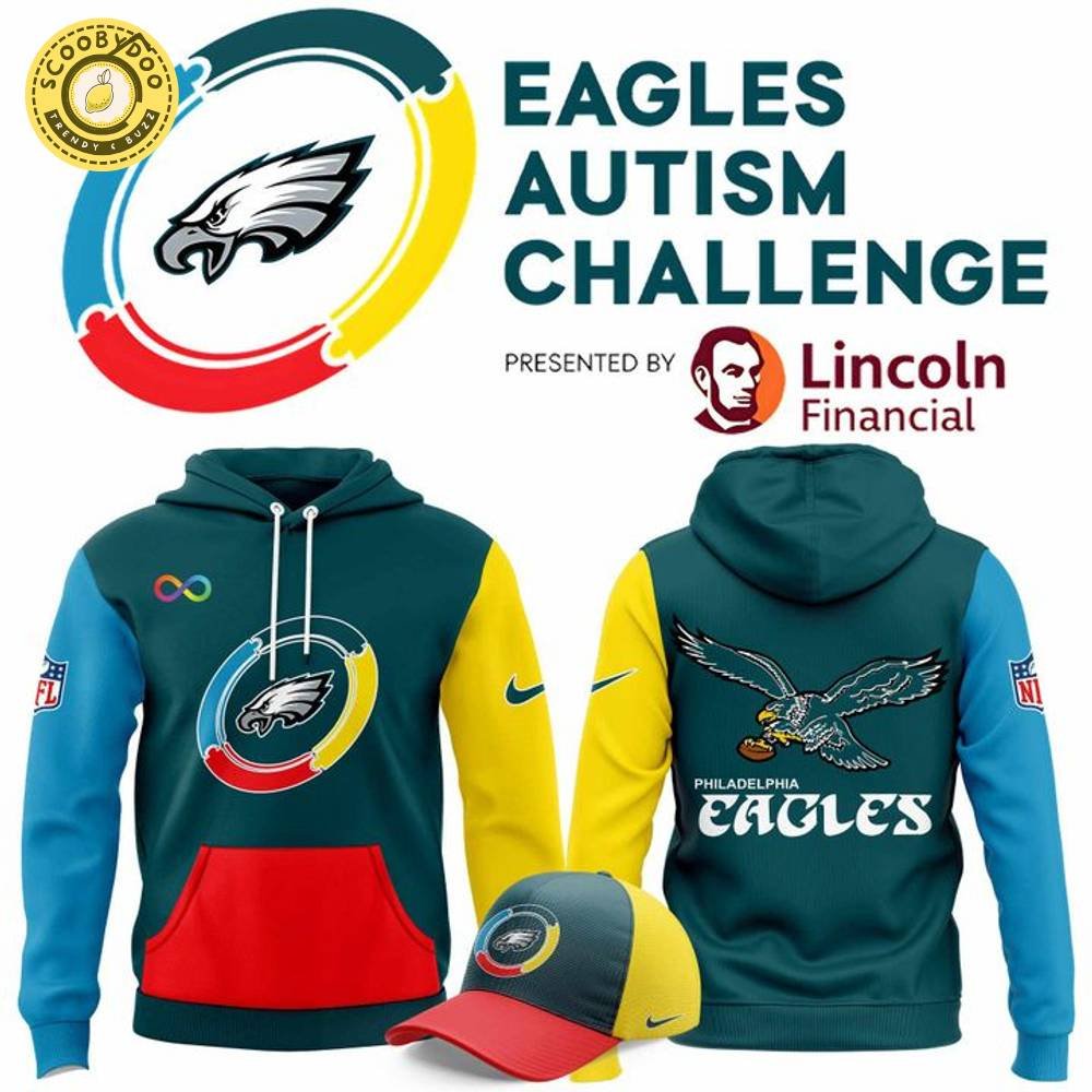 2025 Eagles Autism Day Limited Hoodi 2025 Eagles Autism Day Limited Hoodi