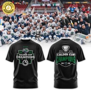 Abbotsford Canucks 2025 Calder Cup Champions Combo Tshirt
