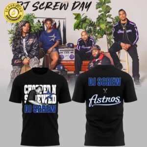 Astros x DJ Screw Limited Edition 2025 Tshirt