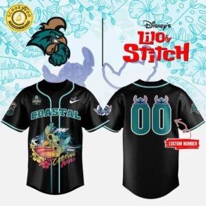 Coastal Carolina x 2025 Lilo & Stitch Jersey
