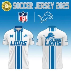 Detroit Lions NFL 2025 “Football x Football” Soccer Polo