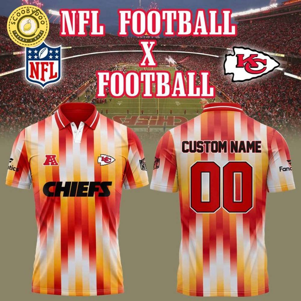 Kansas City Chiefs NFL Football x Football Polo Shirt Kansas City Chiefs NFL Football x Football Polo Shirt
