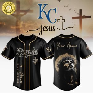 Kansas City Royals Jesus 3D Baseball Jersey