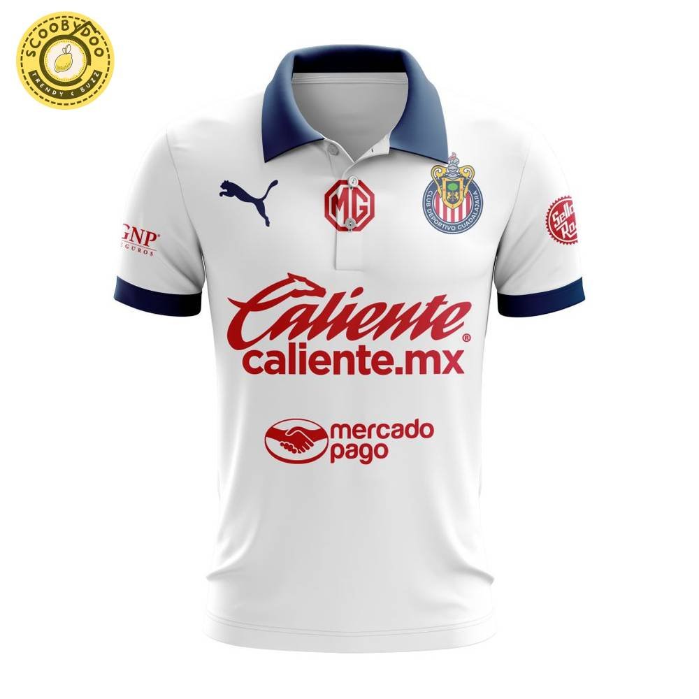 LIGA MX Chivas Guadalajara 2025 Away Polo LIGA MX Chivas Guadalajara 2025 Away Polo