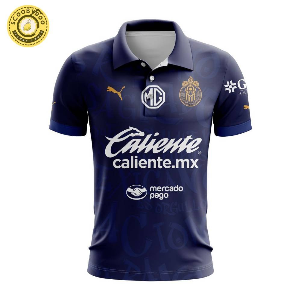 LIGA MX Chivas Guadalajara Personalized 2024-2025 Polo LIGA MX Chivas Guadalajara Personalized 2024-2025 Polo