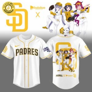 Limited Edition San Diego Padres Hololive Night Collaboration Jersey