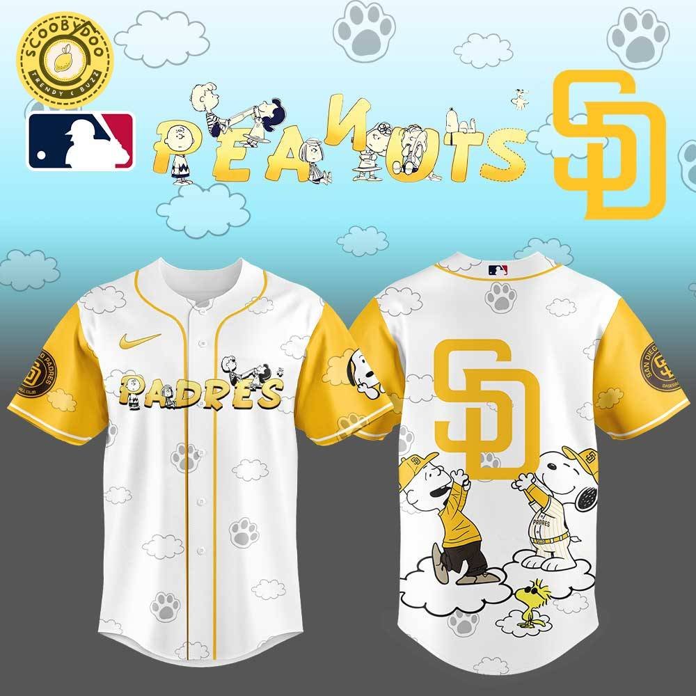 Limited Edition San Diego Padres x Snoopy and Peanuts Jersey Limited Edition San Diego Padres x Snoopy and Peanuts Jersey