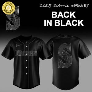Limited Edition Seattle Mariners Back In Black Combo Jersey