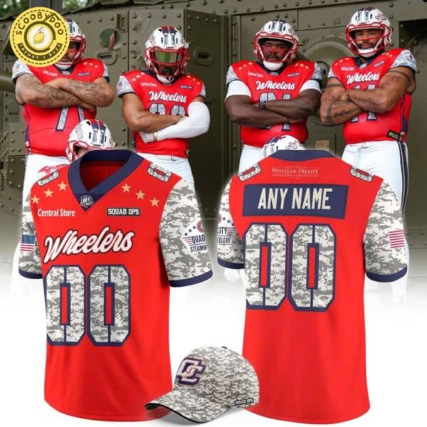 Quad City Steamwheelers x 2025 Military Appreciation Night Jerseys