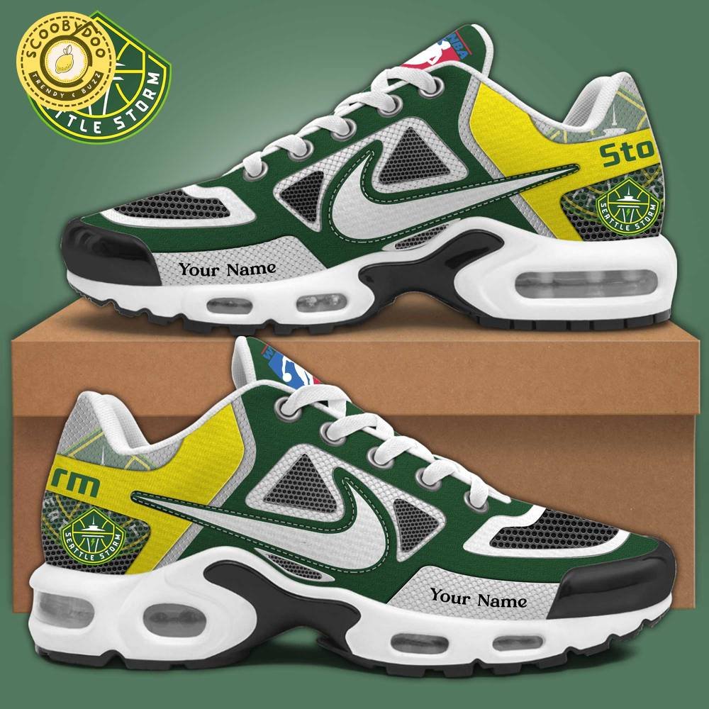 Seattle Storm Shoes Personalized Air Max Plus Sneakers 2025 Seattle Storm Shoes Personalized Air Max Plus Sneakers 2025