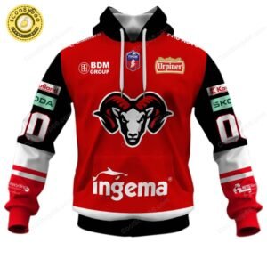 Slovak Extraliga HC 05 Banska Bystrica Jersey Style Hoodie