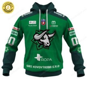 Slovak Extraliga HC Nove Zamky Jersey Style Hoodie