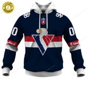 Slovak Extraliga HC Slovan Bratislava Jersey Style Hoodie
