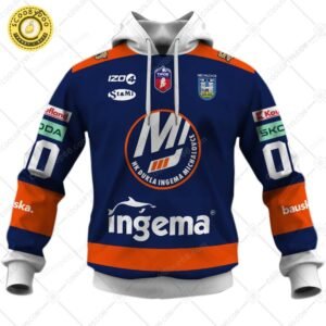 Slovak Extraliga HK Dukla Michalovce Jersey Style Hoodie